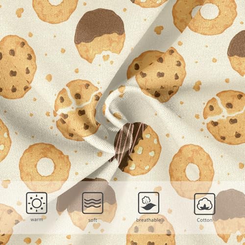 Girls' Underwear Cartoon Cookie Cotton Stretch Comfort Toddler Panties3