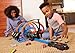 Hot Wheels Track Set and Toy Car, Large-Scale Motorized Track with 3 Corkscrew Loops, 3 Crash Zones and Toy Storage (Amazon Exclusive)