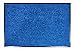Produktbild Carpido Fußmatte blau  Eingangsmatte innen  Schmutzfangmatte 40x60 cm  Läufer Flur rutschfest  Wohnzimmer Deko - Türmatte Sauberlaufmatte