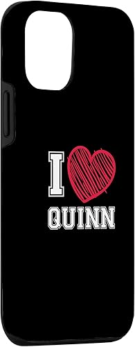 Miniatura 3 de Funda personalizada para iPhone 13 Pro I Heart Quinn First Name I Love Quinn