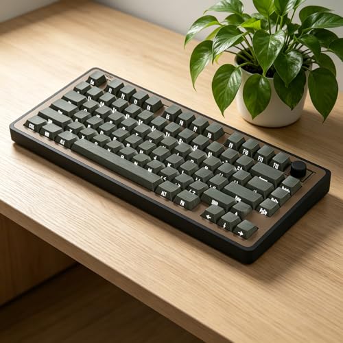 Teclas PBT retroiluminadas con diseño de madera: mejora la escritura de programadores 2