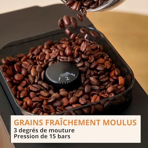 Machine à café à grains KRUPS compacte pour en finir avec le nettoyage difficile - 4