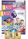 Premier League 2026 Starter Pack - New Soccer Cards 2025-2026 Bundle Includes a Special Lion Card, Pack of Soccer Cards and Guide with Hassential Sticker