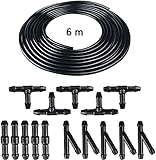 Produktgröße: Innendurchmesser 4,3 mm, Außendurchmesser 6,8 mm. Präzises Design, kann fest an der Reinigungspumpe, dem Zubehör und den Düsen installiert werden.