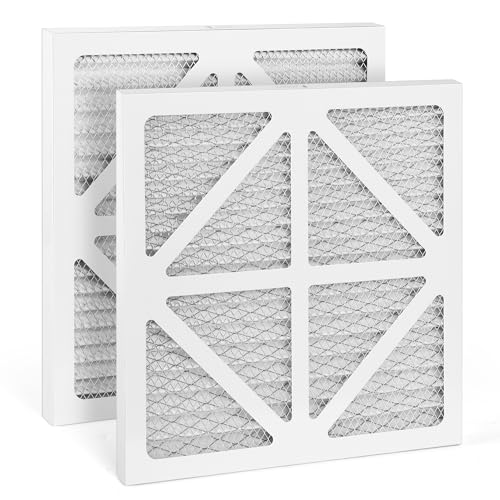 MDDJJRY 2Pack 14x14x1 Enviroklenz Replacement Filter Compatible with Enviroklenz Air Purifier and EnviroKlenz Air Purifier Plus Especially suited for families with pets
