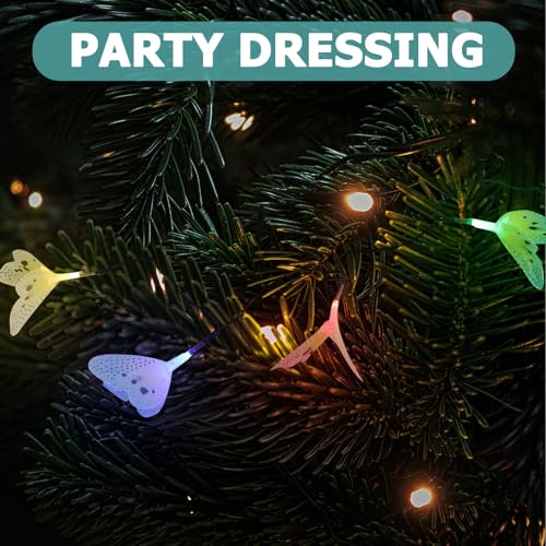 Cadena Lumínica Mariposa de Fibra Óptica 30 LEDs 6.5m miniatura 6