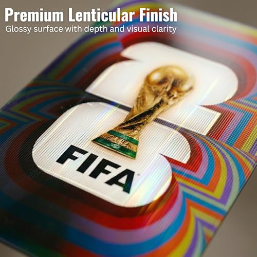 Imán lenticular oficial Copa Mundial FIFA 2026 3.5 x 2.5 pulg miniatura 5