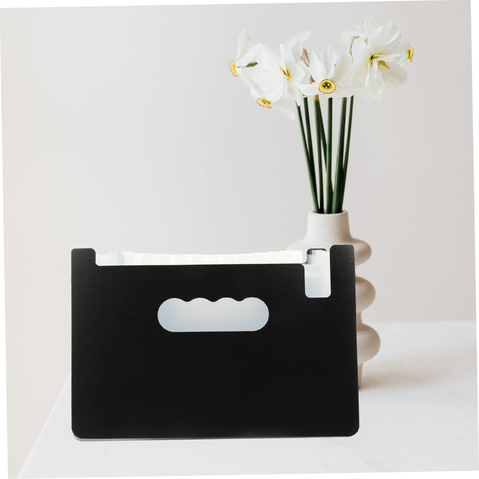 Angoily 7 Piezas Organizador de Recibos y Cupones de Oficina Mini con Carpeta Expandible Multiusos para Facturas y Papelería Accesorio de Oficina Portátil
