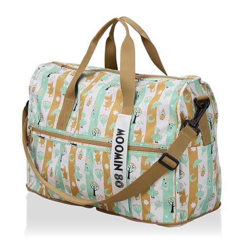 折りたたみ ボストンバッグ ムーミン Mサイズ H0002 MC30.ミントストライプのサムネイル