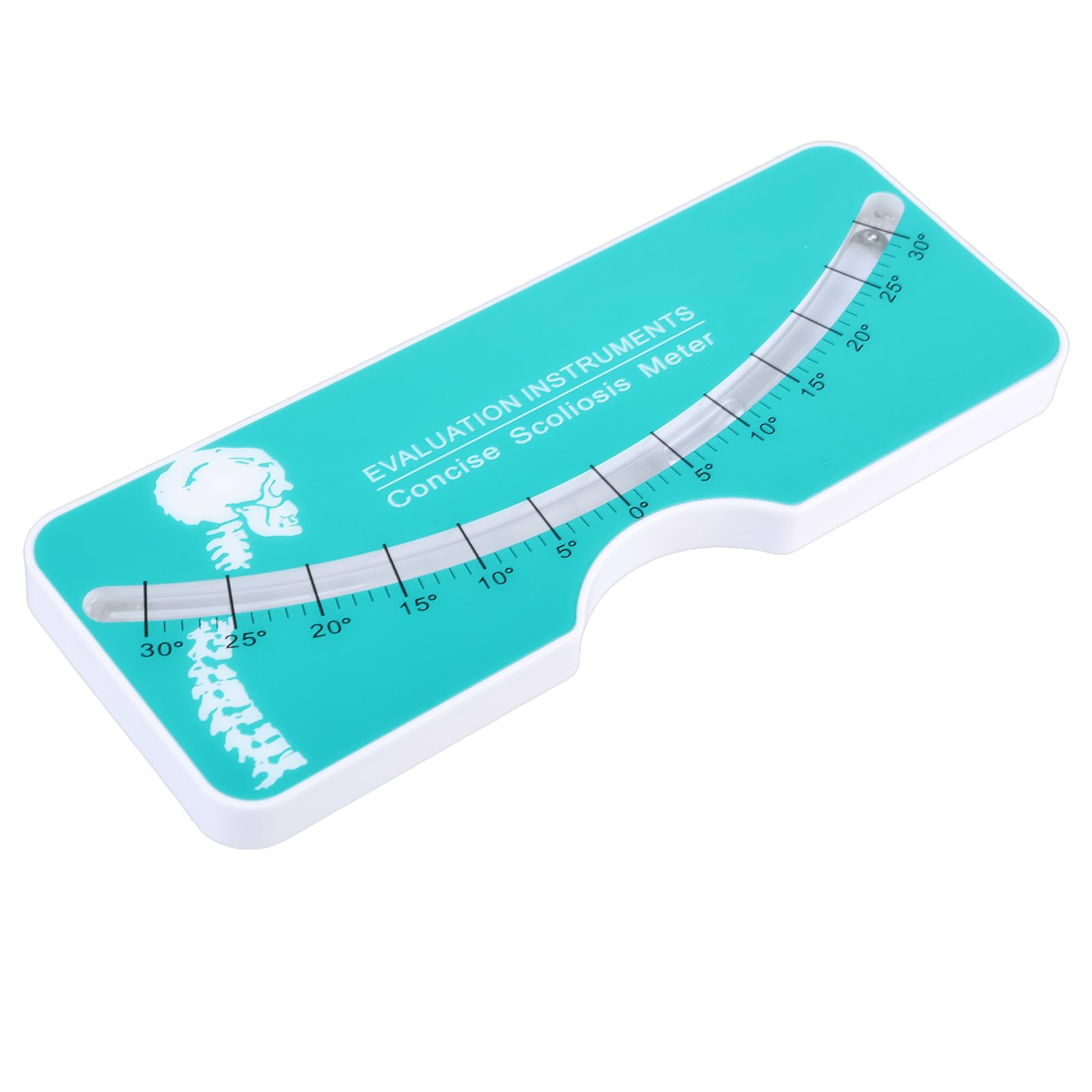 Medidor de prueba de escoliosis, herramienta de medición de escoliosis 0-30°, diagnóstico de espalda y columna vertebral
