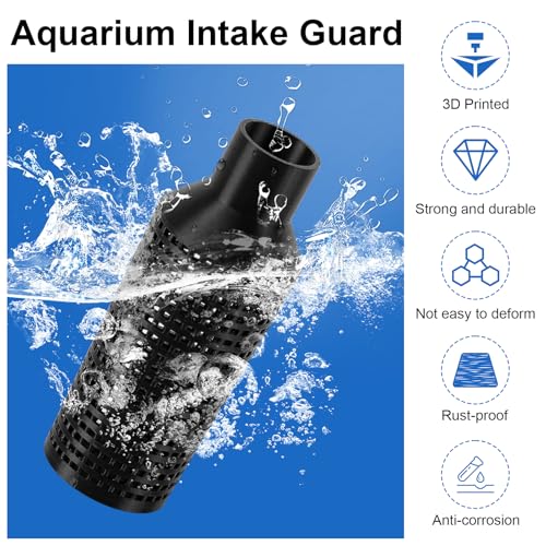 Image of Magluv Aquarium Filter Intake Guard Fit for Fluval 306 /307 /406 /407 Intake Filter - Fish Tank Filter Intake Cover Protects Aquatic Life