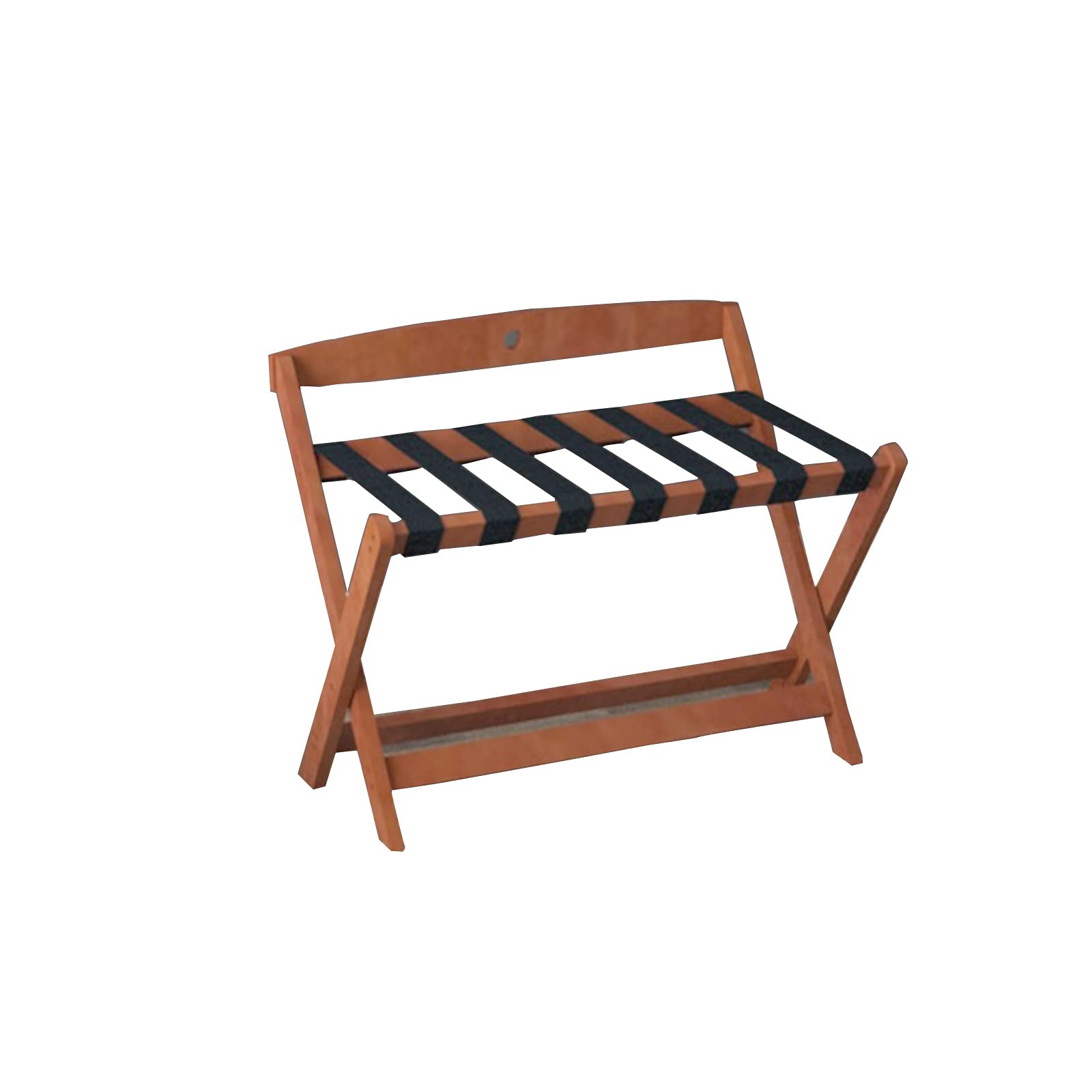 Porte-bagages pliant en bois de 80 cm sans assemblage pour valises et sacs de voyage