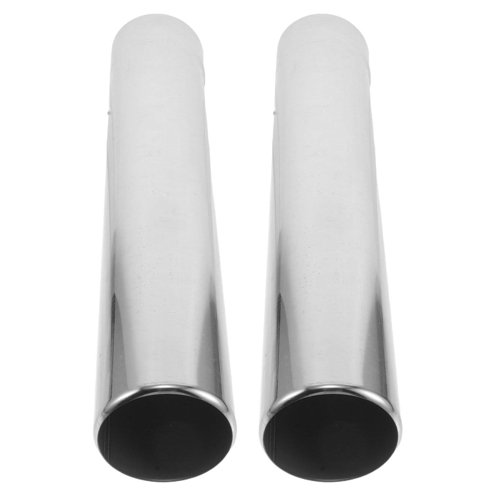 BESPORTBLE Tubo Canna Fumaria in Acciaio Inossidabile a Legna e Riscaldatori da Campeggio 2 Pezzi