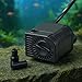 SunSun HJ-311 ECO Aquarium Pumpe 300 L/h 2 W kleine Aquariumpumpe 44×48×34 mm mit regulierbarem Durchfluss für Mini Aquarium