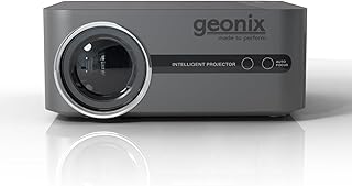 GEONIX Vista V8 Smart Projector Full HD 1080p, 4K Decoding, 450 ANSI Lumens, Auto Focus, Dual Band WiFi, Android OS, 32GB Price In India