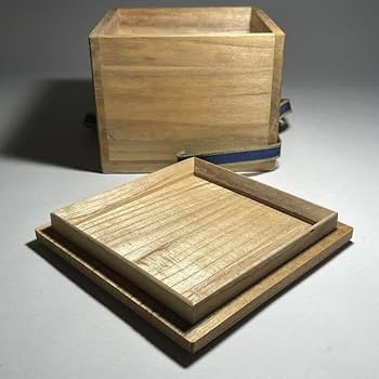 Amazon.co.jp: 萩茶碗 扇芝庵波多野指月作 四方桟共箱 萩焼