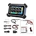 Digital Oscilloscope, Touch Screen Digital Oscilloscope 2 Channels Portable USB + 25Mhz Signal Source+Multimeter for The Maintenance and R&D Education Industry(TO1112C)