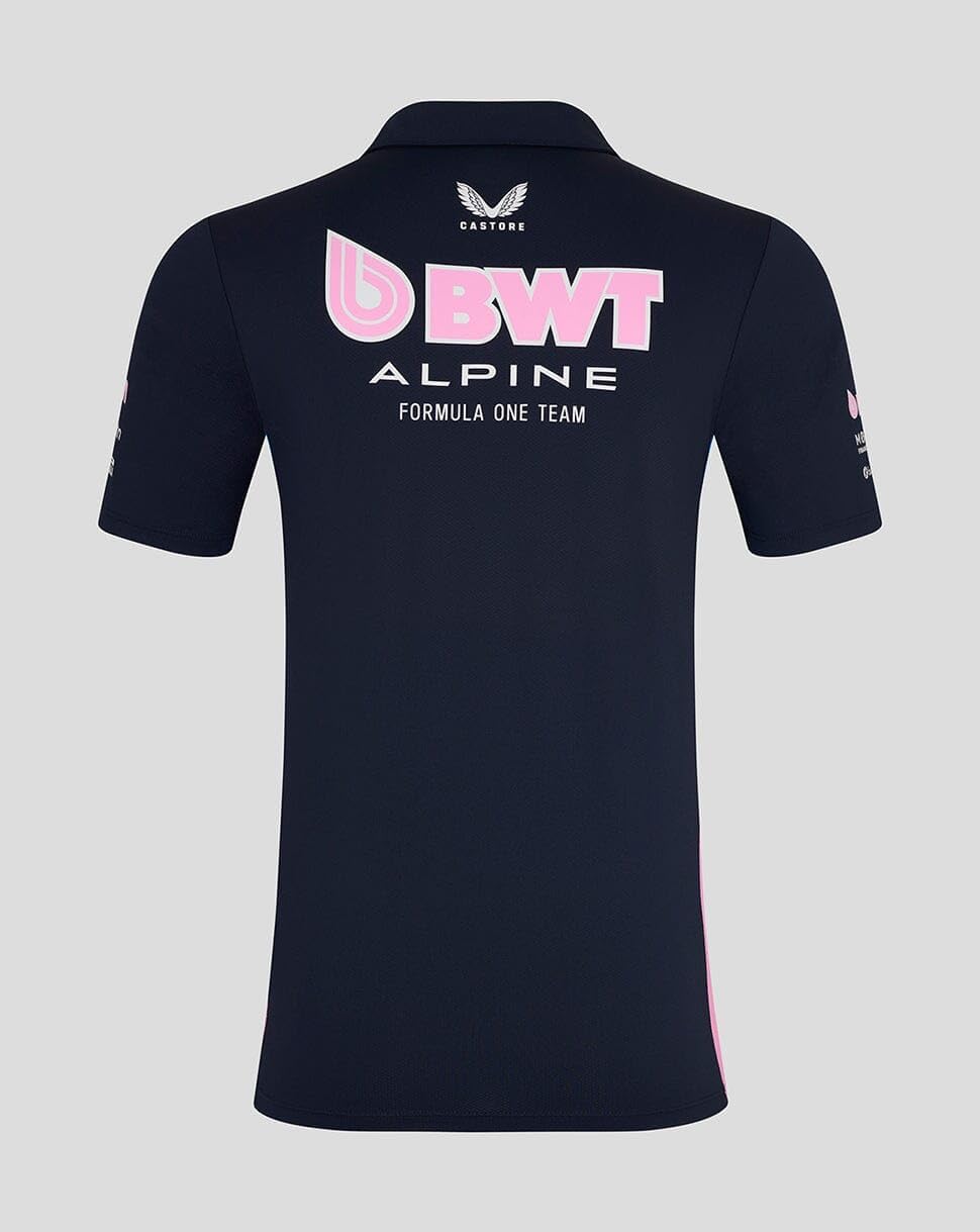 Castore Alpine Racing F1 2025 Men's Team Polo Shirt