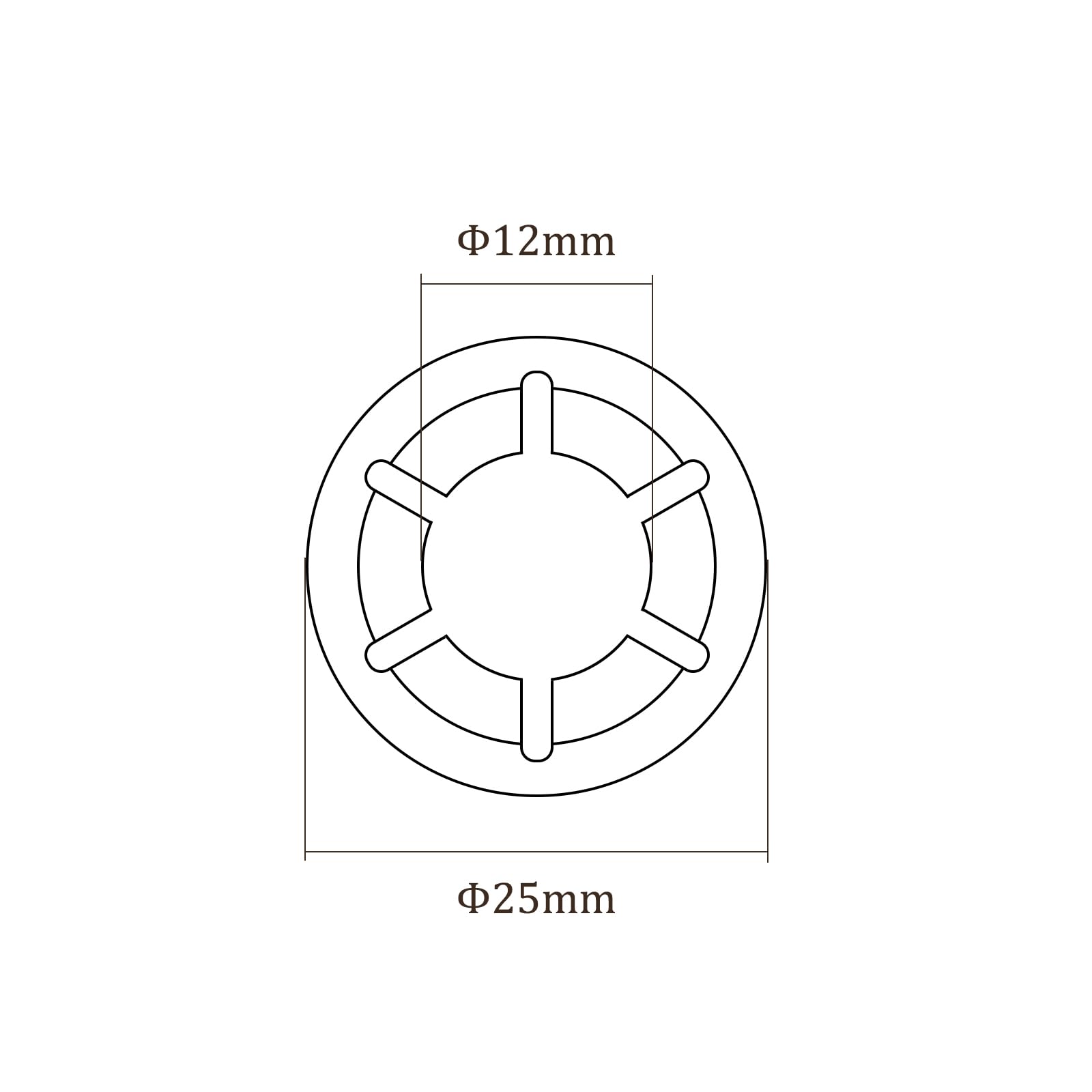 Kozelo 50pcs M3 Internal Tooth Star Locking Washer - Image 3