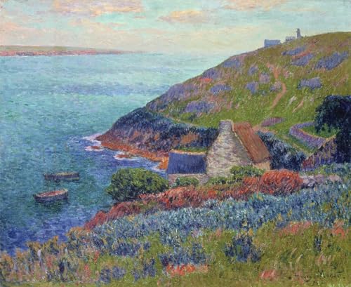 Impression Prints Toile Le Golfe de Gascogne Henry Moret Châssis Premium