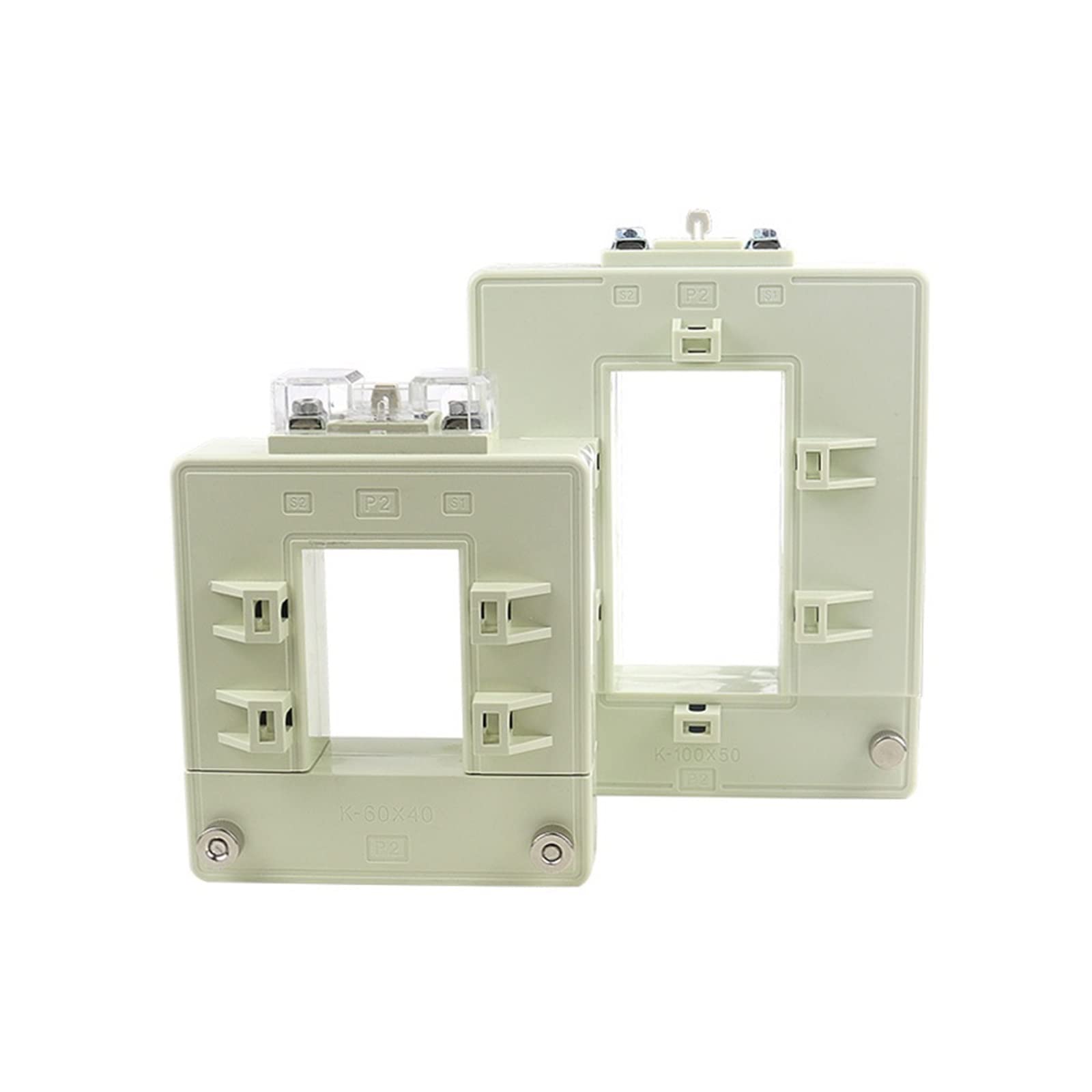 Capteur courant alternatif DP46 classe 0.2 pour mesure précise sur barre de cuivre