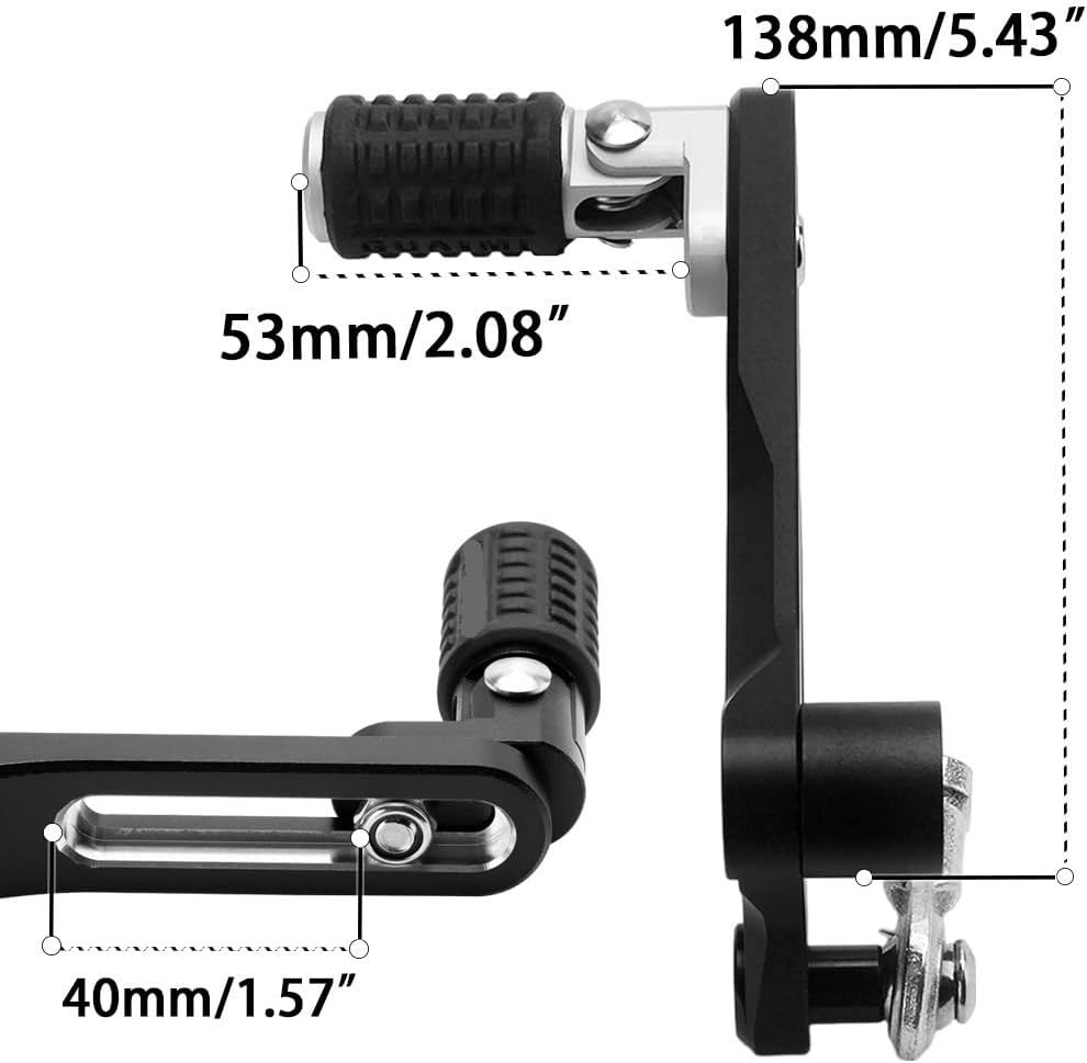 Motorbike Shift Lever for NC750X for NC750S for NC700S for NC700X 2012-2021 Adjustable Fing Gear Shifter Left Shift Pedal Lever