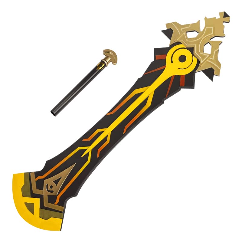 原神　葦海の標　コスプレ武器 Amazon.co.jp: LIUBA 原神 ディシア 葦海の標 両手剣 コスプレ
