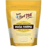 Bob's Red Mill Golden Masa Harina Corn Flour, 22oz (Pack of 4) - Vegan, Kosher