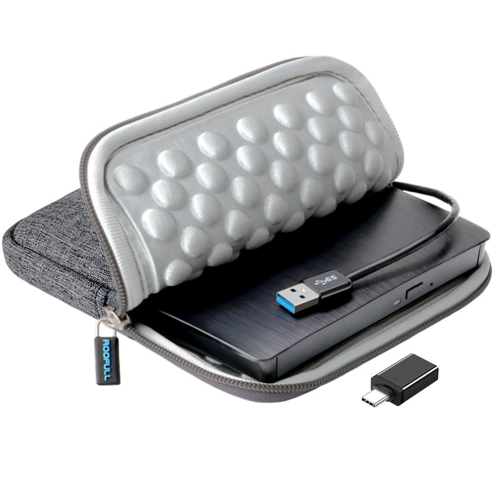 unità CD Dvd Esterna, unità Portatile USB 3.0 CD/Dvd +/- RW Slim CD/VCD Rom Masterizzatore masterizzatore Floppy Superdrive per Laptop,PC,Mac 10,OS, Windows 10/8/7/XP/Vista,Linux