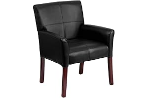 Flash Furniture Taylor LeatherSoft Guest Office Chair For Reception Areas