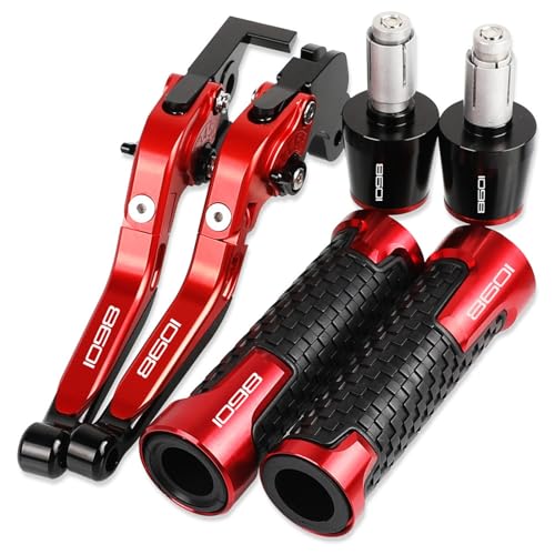 Leviers d'embrayage de frein pour Ducati 1098 2007 2008 avec poignées de guidon extensibles