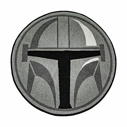 Tapete redondo Mandalorian Ukonic 52 pulgadas miniatura 1