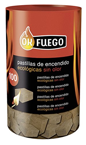 Okfuego Pastillas Encendido Eco.100 Un, Único