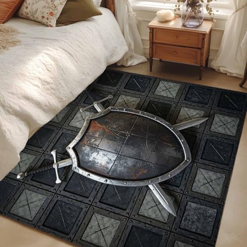 3 x 5 Ft Area Rug for Reading Room. Farmhouse