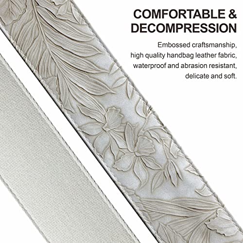 Nefelibata Sangle de guitare, 2,3 pouces style Porter en cuir sculpté avec des extrémités en cuir de haute qualité, 60s… - Les Beatles, Paul McCartney, John Lennon, RIngo Starr, George Harrison Nefelibata Sangle de guitare, 2,3 pouces style Porter en cuir sculpté avec des extrémités en cuir de haute qualité, 60s… – Image 4