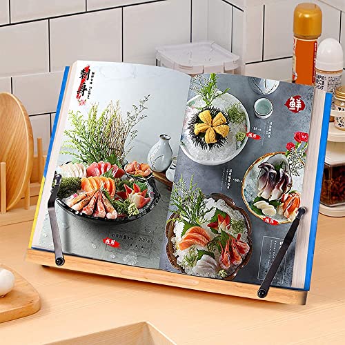 boekenstandaard Verstelbare leessteun Tablet Cook Home Study Room Book Houder Opvouwbare Cookbook Stand Pagina's… - Image 5