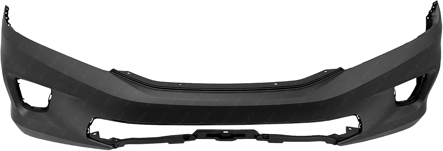 Primered, Front Bumper Cover Replacement Fascia for 2013 2014 2015 Honda Accord Coupe 2 Door 13-15, HO1000291