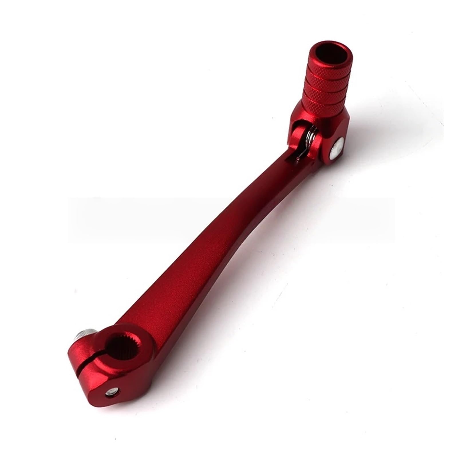 Lbcsrmh Red Motorcycle Gear Lever Folding Gear Shift Lever Motorcycle Shifter Start Levers Parts Accessories Fits For Kayo Bosuer 110Cc-250Cc Pit Bikes(Red)