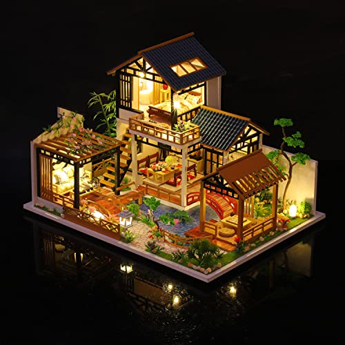 Kit maison de poupée miniature DIY pour créer sa villa de rêve - 6