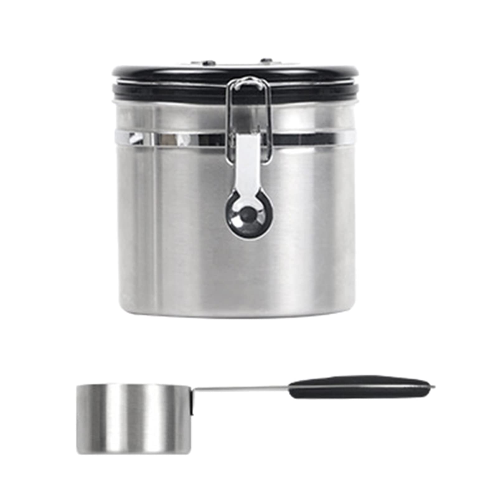 YROHGKPN Stainless Steel Airtight Coffee Container with Date Tracking Vacuum Sealed Airtight Container Coffee Jar Canister Bean Sealed Jar