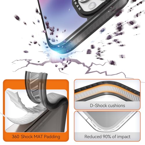 Coque iPhone 13 antichoc 2m durable et résistante Rosarnnah