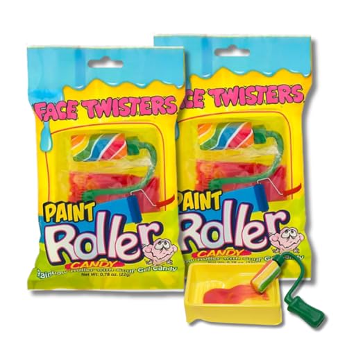 Caramelos Face Twisters Paint Roller - Pack de 2