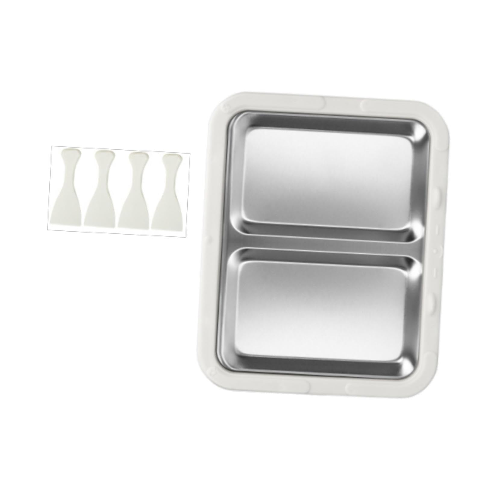 Ice Cream Maker Homemade Easy to Clean Fun Families Activities Ice Cream Pan White No Lid | Home & Garden | Kitchen, Dining & Bar | Small Kitchen Appliances | Ice Cream Makers-image-1