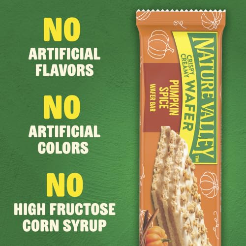 Image of Nature Valley Crispy Creamy Wafer Bars, Pumpkin Spice, Limited Edition Flavor, 5 Bars, 6.5 oz