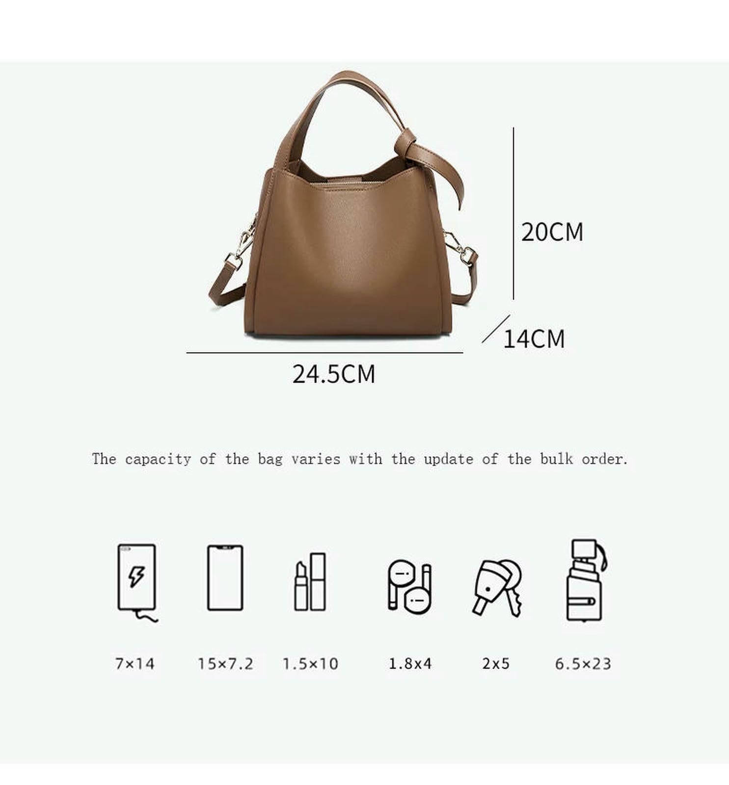 damen handtasche Frauen Große Kapazität Pu Schultertasche Für