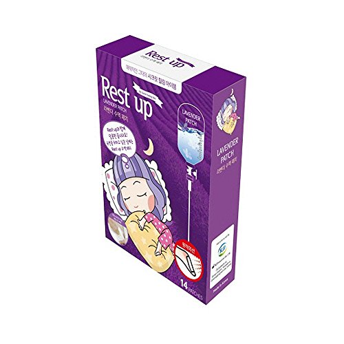 Restup Lavender Sap Patch, Foot Therapy, Daily Sole Pad Care, Min 6 Hours - Relieve Stress Pain Relief, Sleep Better - Pack of 14ea, 60 X 90mm, 4g