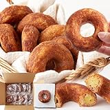 天然生活 リングアップルパイ (10個) クリーム入り 個包装 国産 りんご パウダー シナモン風味 ドーナツ型 パイ生地 おやつ 焼菓子 洋菓子