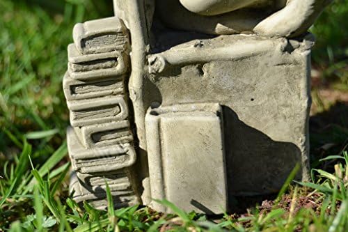 Devonshire Stone Limited White Rabbit/Alice in wonderland/Garden ornament