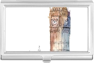 Big Ben in Britain Business Card Holder Case Pocket Box Wallet