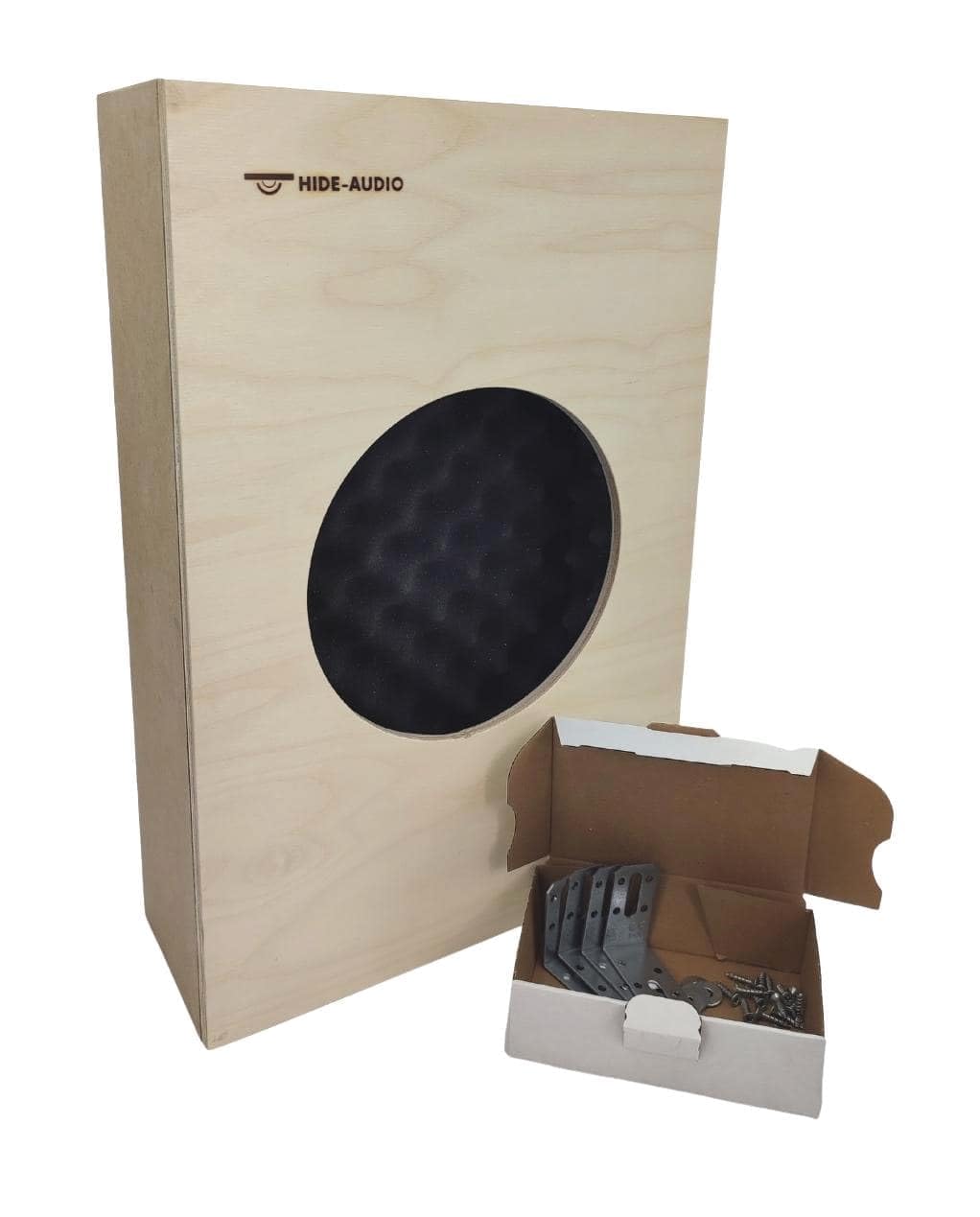 BOÎTIER ACOUSTIQUE HIDE-AUDIO pour haut-parleurs de plafond Kef Ci130QR EUR 80,00 - FR